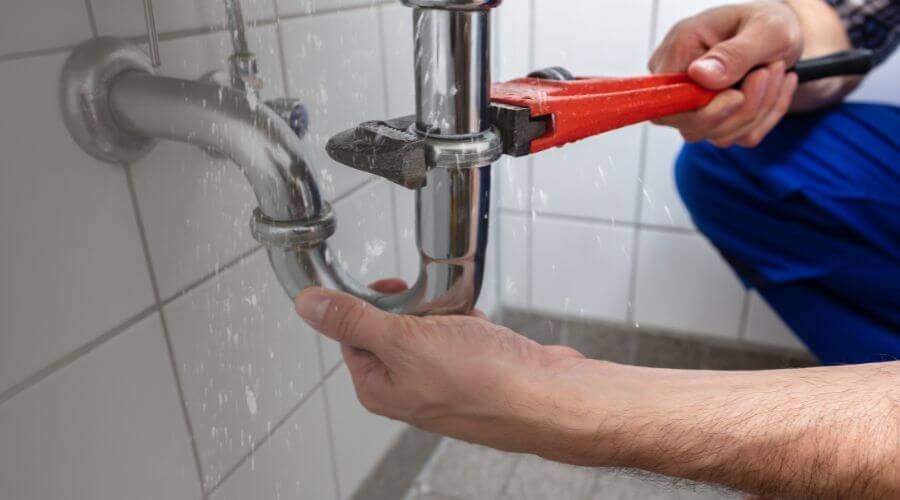 Slab Leak Detection in White Pine, TN